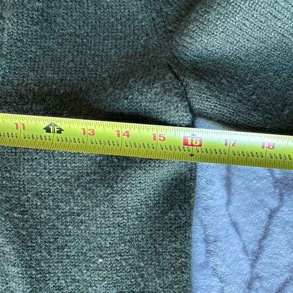 VTG Polo Jeans Co. Ralph Lauren Coat Small Wool Blend Hooded, Y2K, Olive Green - Picture 12 of 13